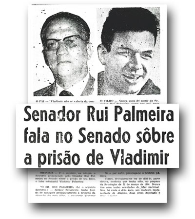 Senador Rui Palmeira fala no Senado sôbre a prisão de Vladimir - Gazeta de Alagoas